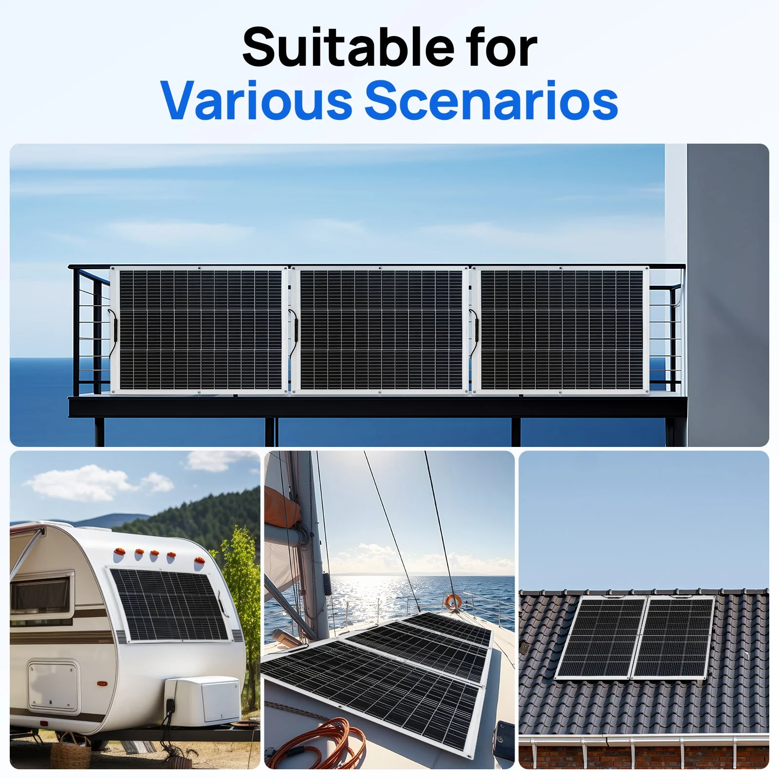 Eco-Worthy 130W@21.1V Flexible Mono Solar Panel | N-Type - Image 12