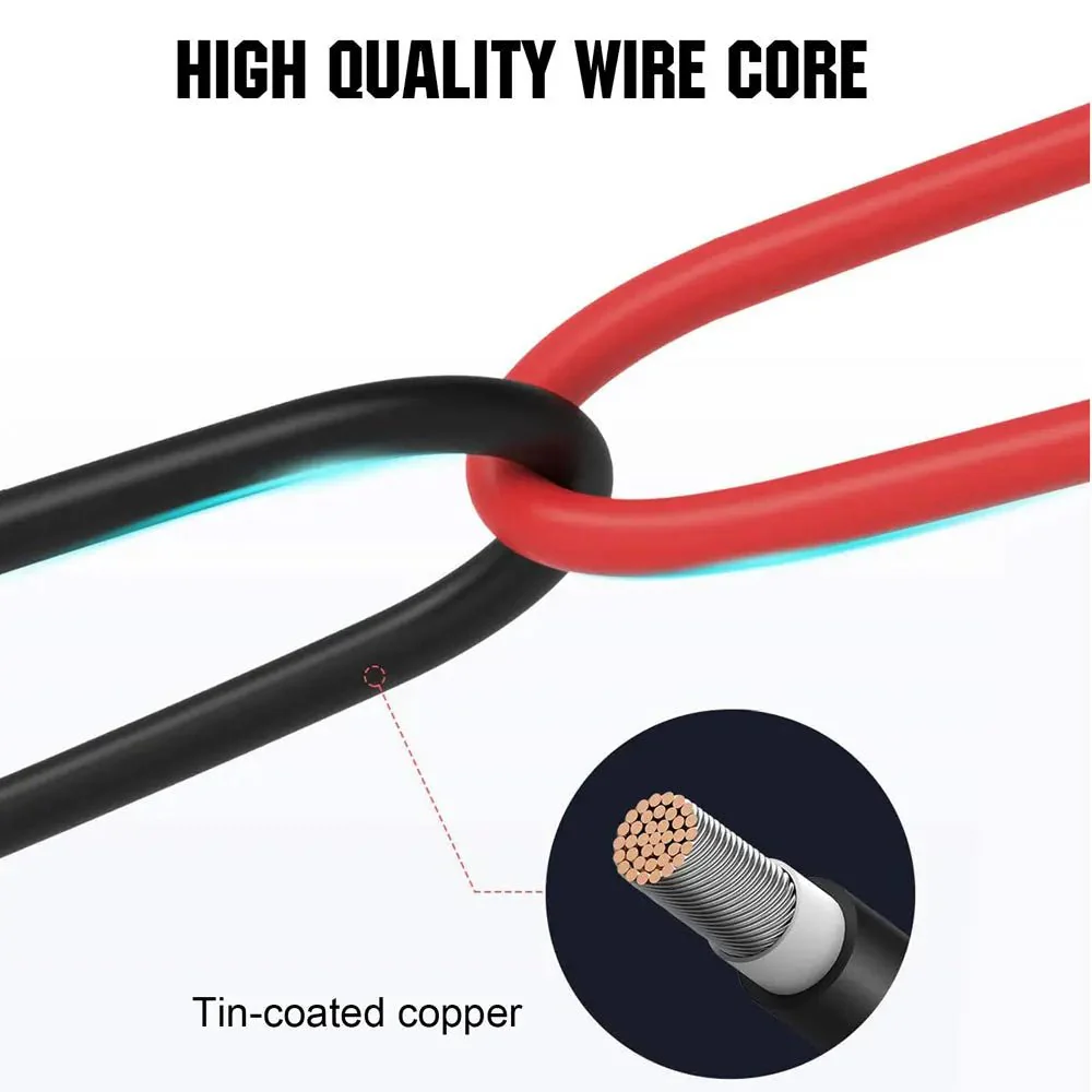 Eco-Worthy 6AWG (16mm²) 13 Inch Battery Interconnect Cable - Image 4