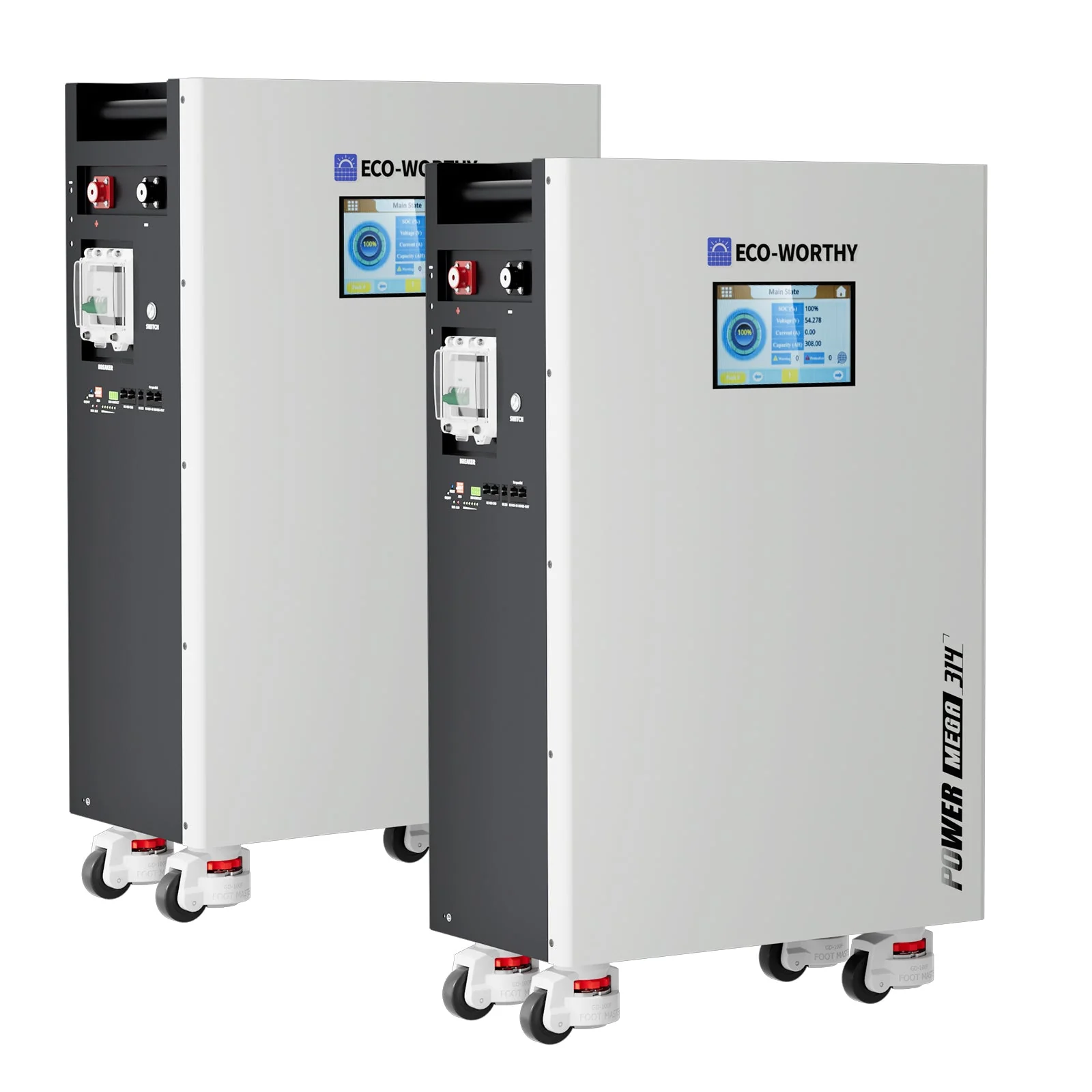 Eco-Worthy PowerMega 314 | 51.2V 314Ah (16kWh) Home Backup Battery | Active Balance | Fire Suppression - Image 10