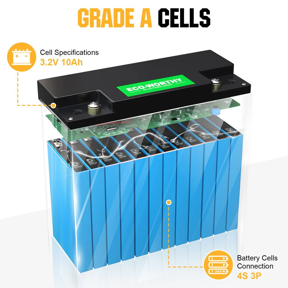 LiFePO4 12V 30Ah Lithium Iron Phosphate Battery - Image 9